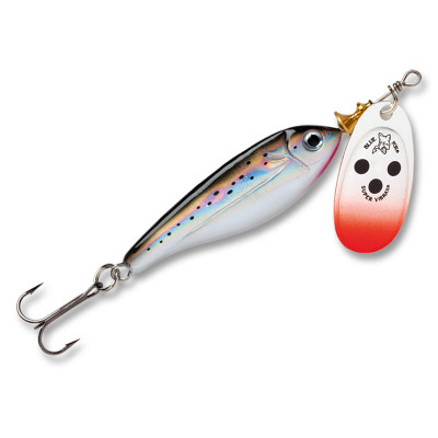 Вращающаяся блесна BLUE FOX Minnow Super Vibrax 9 г, цвет S (BFMSV2-S)
